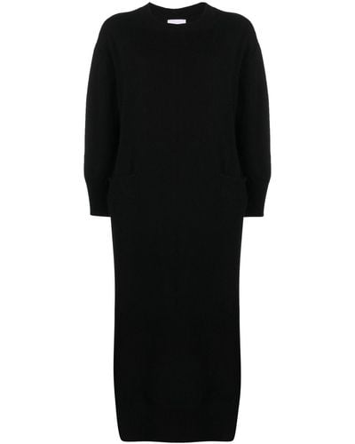 Barrie Iconic Knit Midi Dress - Black