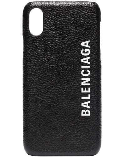 Balenciaga Cash Iphone X Case - Black