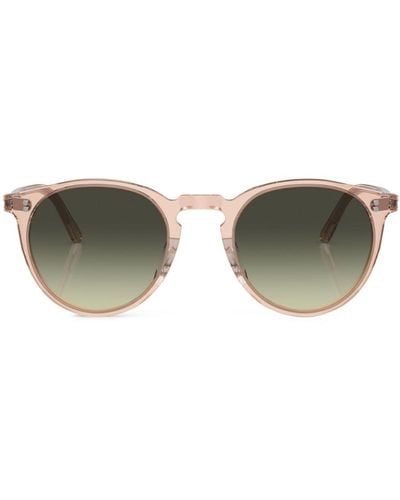 Oliver Peoples O'malley Round-frame Sunglasses - Multicolor