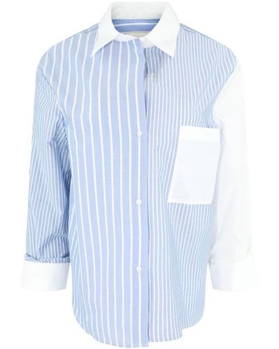 Twp Camicia Morning After - Blu