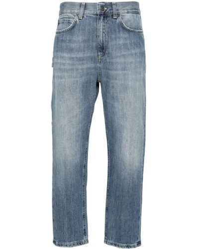 Dondup Carrie Cropped-Jeans - Blau