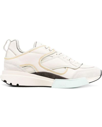 OAMC Aurora Panelled Trainers - Natural