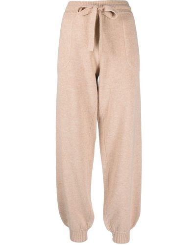 Eres Noa Knitted Track Trousers - Natural