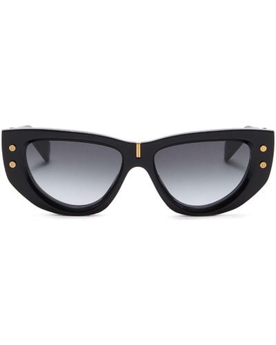 BALMAIN EYEWEAR B-muse Cat-eye Frame Sunglasses - Black