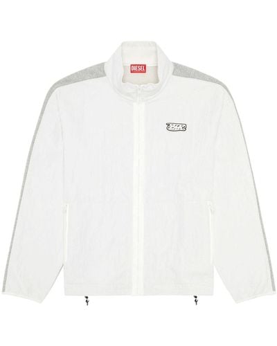 DIESEL S-berto Zip-up Jacket - White