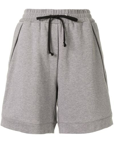 3.1 Phillip Lim Relaxed Track Shorts - Gray