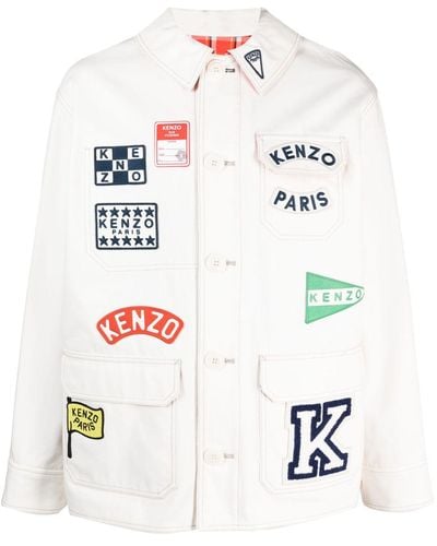 KENZO Sailor Work Jacket - White