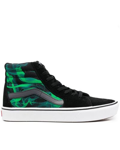 Vans Hi-top Graphic Sneakers - Green