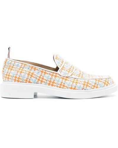 Thom Browne Penny Loafers - Naturel