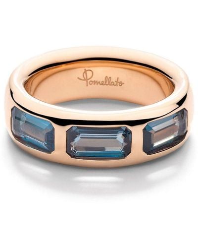 Pomellato 18kt Iconica Rotgoldring - Weiß
