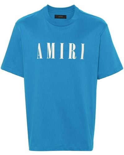 Amiri Camiseta Core con logo - Azul