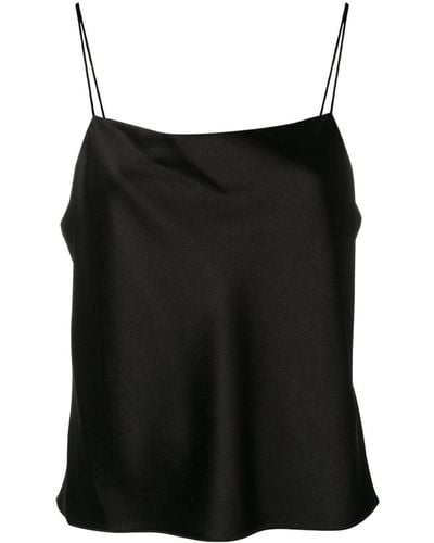 Alice + Olivia Spaghetti Strap Vest Top - Black