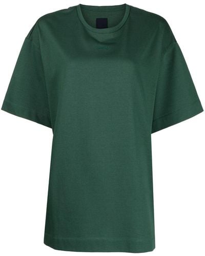 Juun.J Camiseta con motivo gráfico en la espalda - Verde