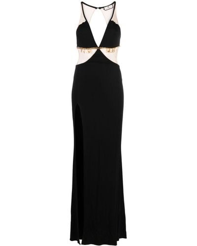 Elisabetta Franchi Cut-out Detail Dress - Black