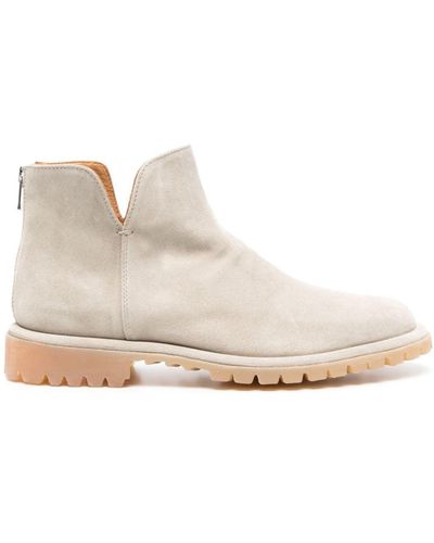 Officine Creative Spectacular Suede Boots - White