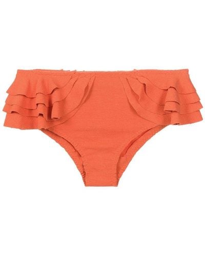 Clube Bossa Bandara High-waist Bikini Bottoms - Orange