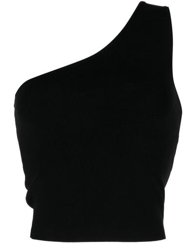 Matteau One-shoulder Top - Black