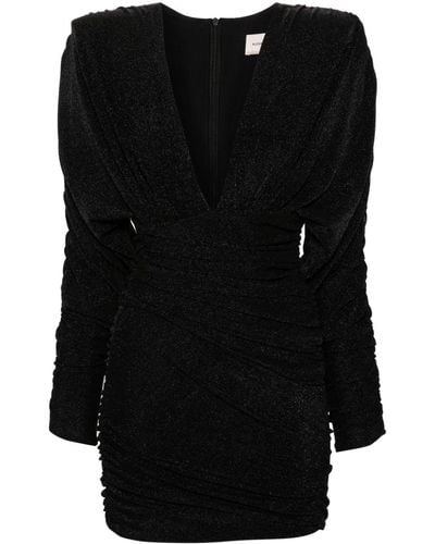 Alexandre Vauthier Tweed Mini-jurk - Zwart