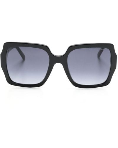 Marc Jacobs Gafas de sol oversize con logo J Marc - Azul