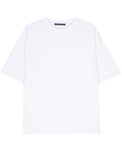 Daniele Alessandrini Logo-print Cotton T-shirt - White