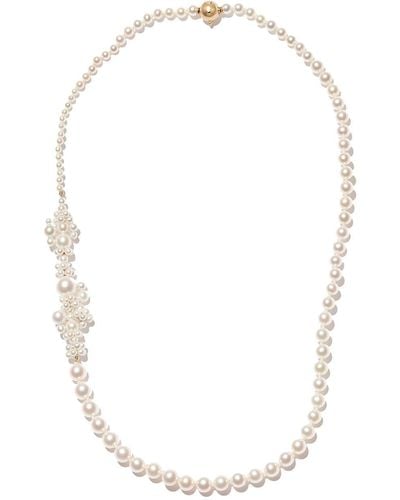 Sophie Bille Brahe 14kt Yellow Gold Peggy Fontaine Pearl Necklace - Metallic