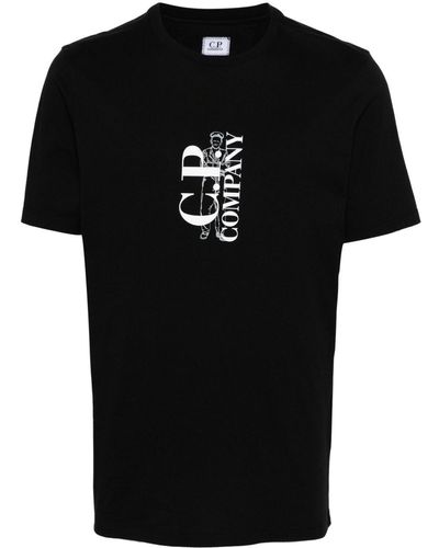 C.P. Company ロゴ Tシャツ - ブラック
