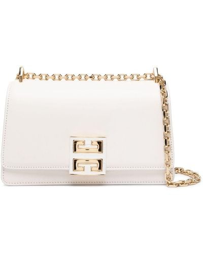 Givenchy Small 4g Leather Crossbody Bag - Natural