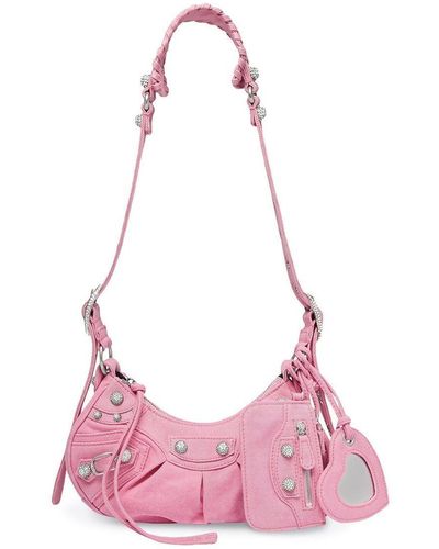Balenciaga Extra-small Le Cagole Shoulder Bag - Pink