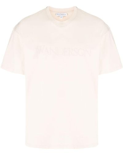 JW Anderson T-shirt Met Ronde Hals - Wit