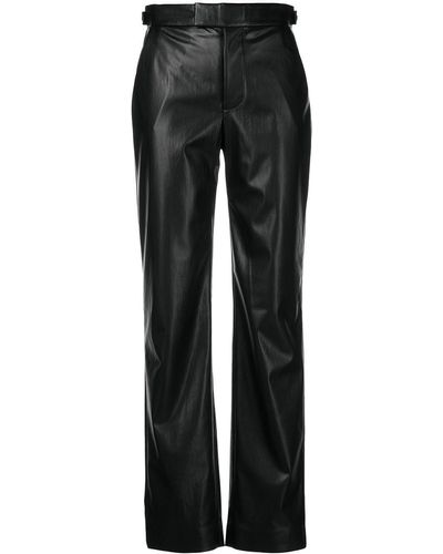 RTA Maren Faux-leather Pants - Black