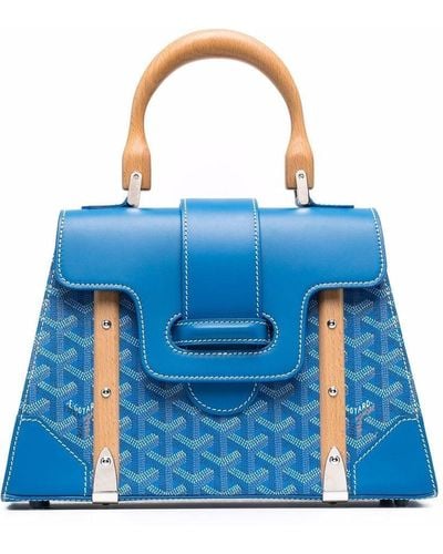 Goyard Mini sac Saignon - Bleu