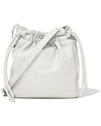 Proenza Schouler Drawstring pouch bag - Blanco