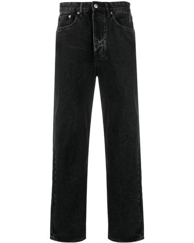 Ksubi Mid-rise Straight-leg Jeans - Black