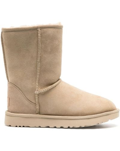 UGG Classic Short Ii Suede Boots - Natural