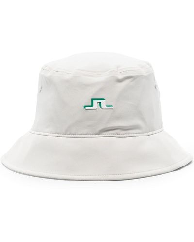 J.Lindeberg Parker Golf Bucket Hat - Natural