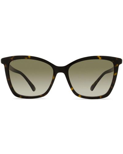 Jimmy Choo Ali Square-frame Sunglasses - Brown