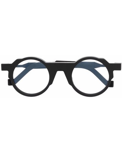 VAVA Eyewear Bl0015 ラウンド眼鏡フレーム - ブルー