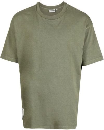 Chocoolate Logo-patch Cotton T-shirt - Green