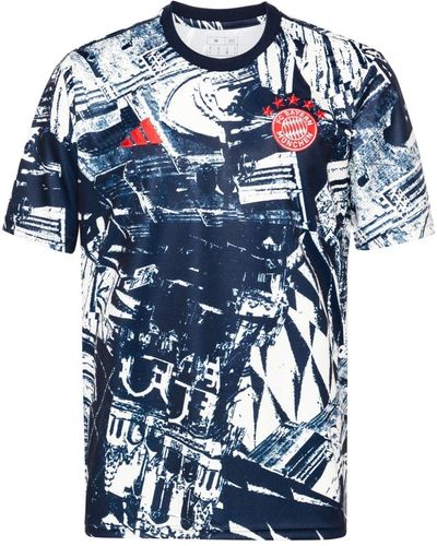 adidas Fc Bayern Pre-match Tシャツ - ブルー