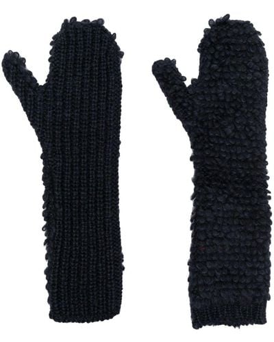 Marni Gebreide Handschoenen - Zwart