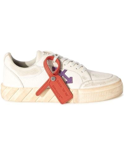 Off-White c/o Virgil Abloh Vulcanized Low-top Sneakers - Roze