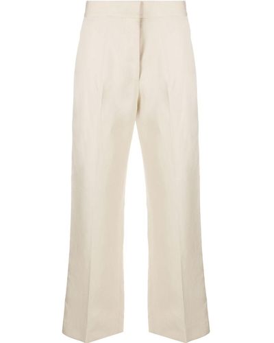 MSGM Pantalones rectos estilo capri - Multicolor