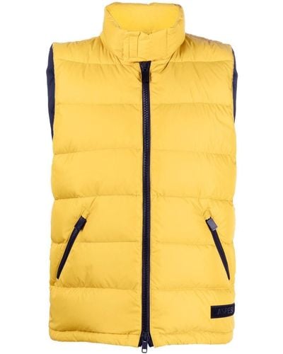 Aspesi Padded Down Gilet - Yellow