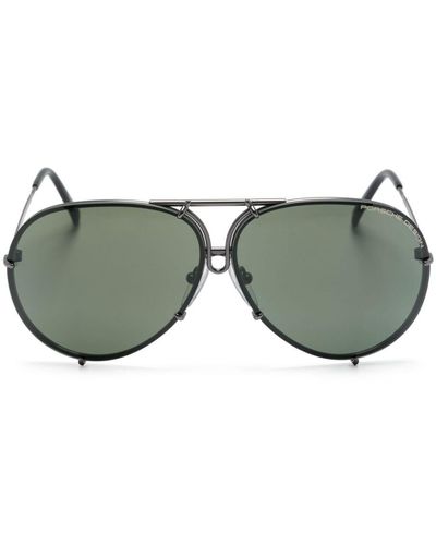 Porsche Design P ́8478 Pilot-frame Sunglasses - Gray