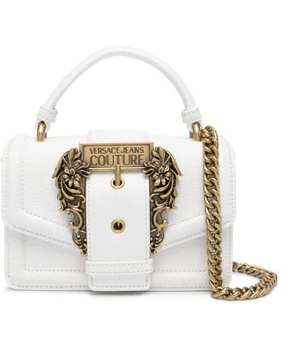 Versace Faux-leather Mini Bag - White
