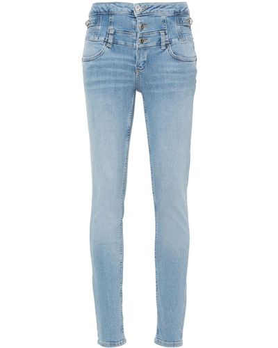 Liu Jo High-rise Slim-fit Jeans - Blue