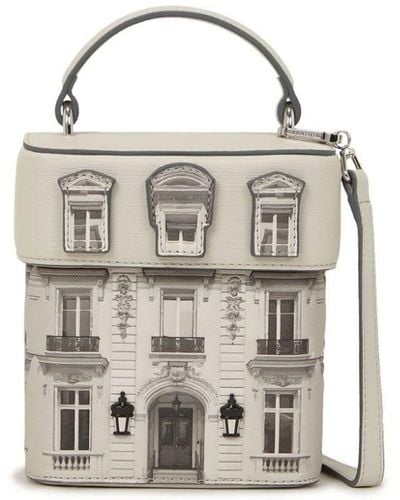 Karl Lagerfeld Rue St-guillaume Maison Crossbody Bag - White