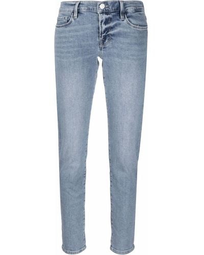 FRAME Le Garcon Slim-Fit-Jeans - Blau