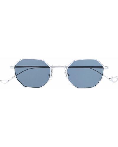Eyepetizer Geometric-frame Sunglasses - Blue