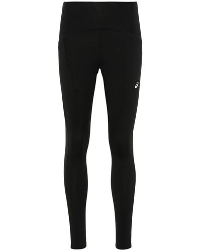 Asics Leggins Road con logo estampado - Negro